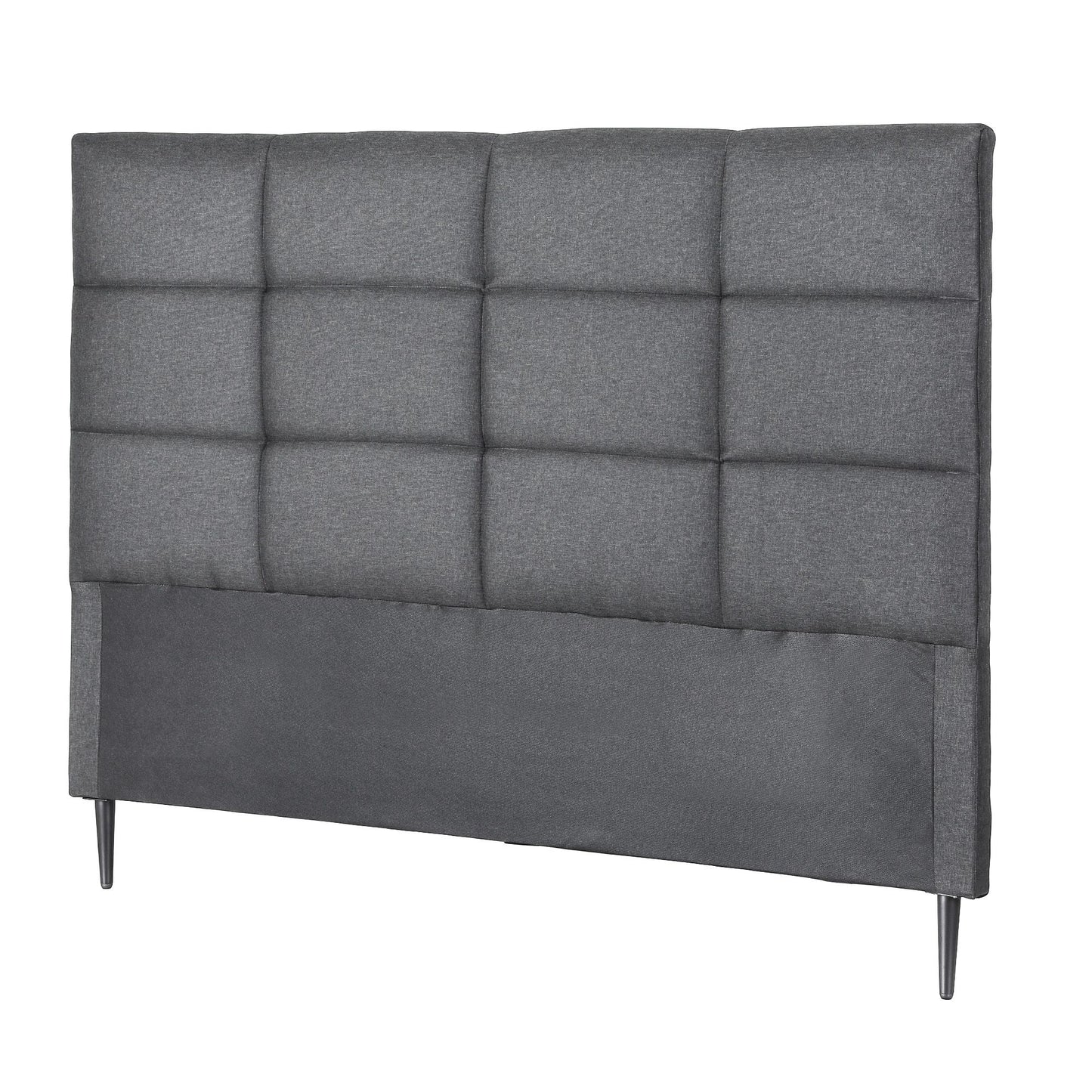 Artiss Bed Headboard Queen Bedhead Linen Fabric Charcoal