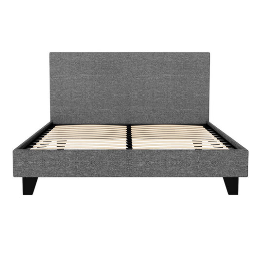 Artiss Bed Frame Double Size Grey NEO