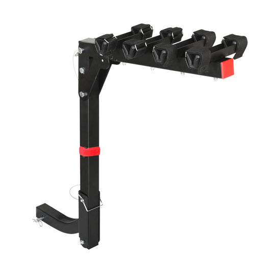 Giantz 4 Bicycle Bike Carrier Rack Car 2' Hitch Mount Foldable Black,Giantz 4 Bicycle Bike Carrier Rack Car 2' Hitch Mount Foldable Black