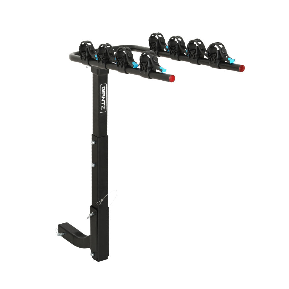 Giantz 4 Bicycle Carrier Bike Rack Car Rear Hitch Mount 2' Towbar Foldable,Giantz 4 Bicycle Carrier Bike Rack Car Rear Hitch Mount 2' Towbar Foldable