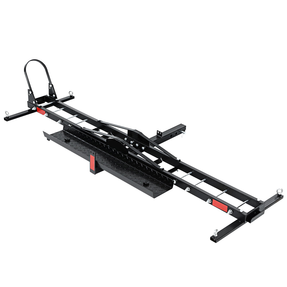 Giantz Motorcycle Motorbike Carrier Rack Arm Dirt Bike Ramp 2'Towbar Steel Black,Giantz Motorcycle Motorbike Carrier Rack Arm Dirt Bike Ramp 2'Towbar Steel Black