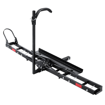 Giantz Motorcycle Motorbike Carrier Rack Ramp 2'Towbar Adjustable Height Black,Giantz Motorcycle Motorbike Carrier Rack Ramp 2'Towbar Adjustable Height Black