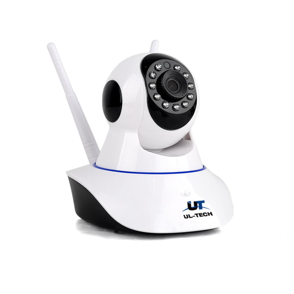 UL-tech 1080P Wireless IP Camera Security WIFI Cam White – MC Lifestyle