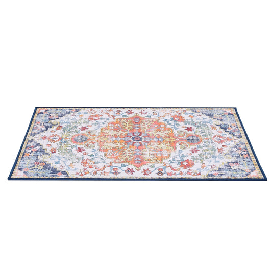 Artiss Floor Rug 120X170cm Large Washable Geometric Area Rug Modern Carpet Mat