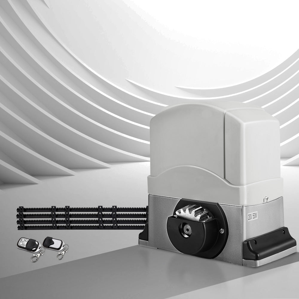 LockMaster Automatic Sliding Gate Opener Kit 4M 1200KG