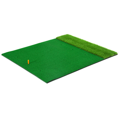 Everfit Golf Hitting Mat Portable Driving Range Practice Training Aid 2 in 1