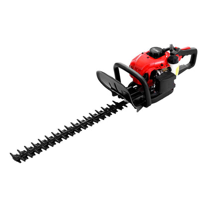 Giantz 25.4CC Petrol Hedge Trimmer 24' Dual Blade Tree Grass Garden Tool