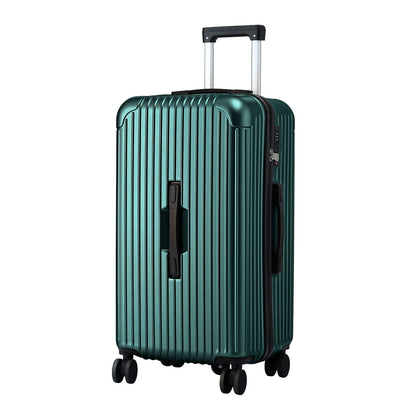 Wanderlite 28' Trunk Luggage Suitcase Travel 5 Wheels Type-C Port TSA Green