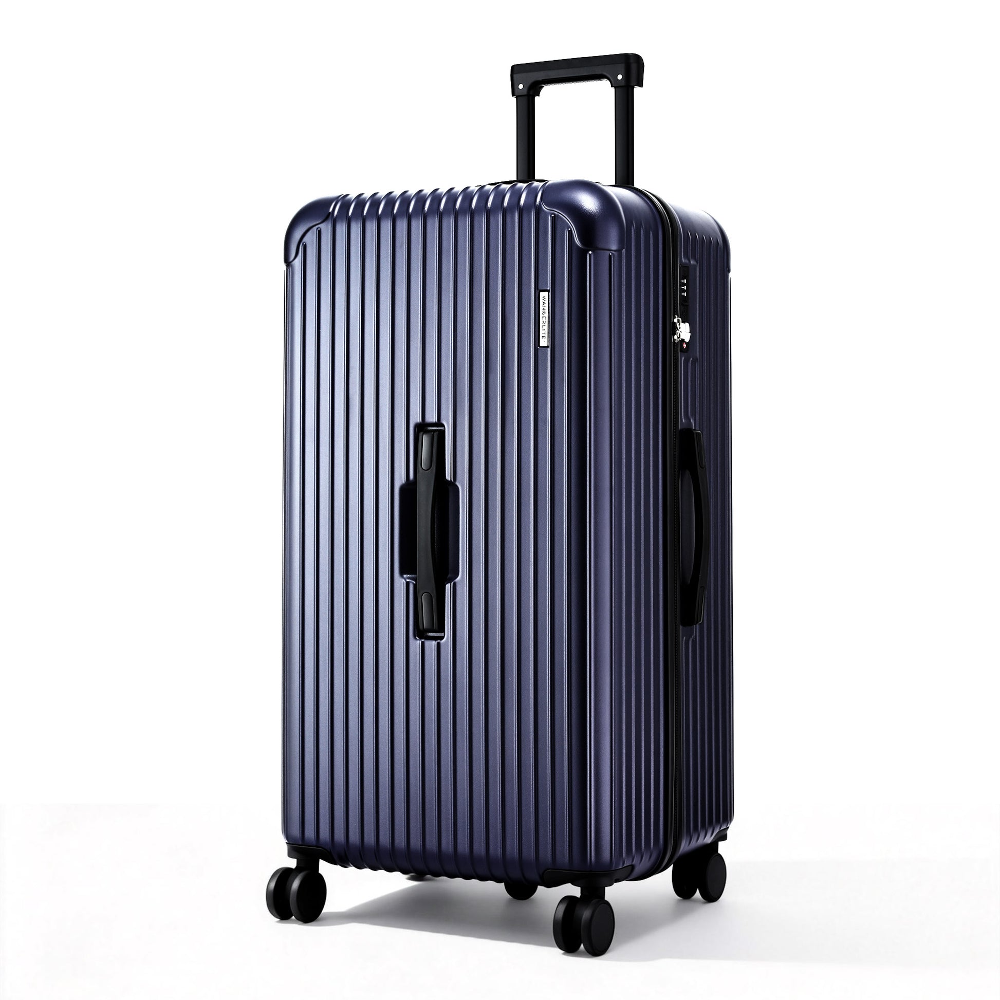 Wanderlite 32' Trunk Luggage Suitcase Travel TSA Type-C 5 Wheels Deep Indigo