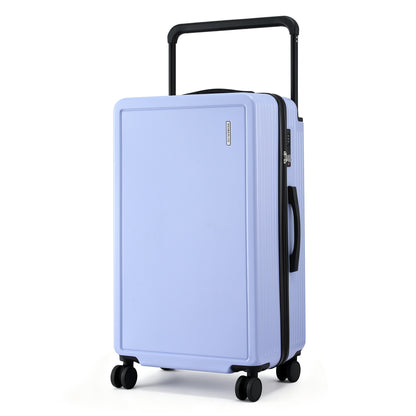 Wanderlite 28' Wide Handle Luggage Suitcase Travel TSA Lock Light Blue