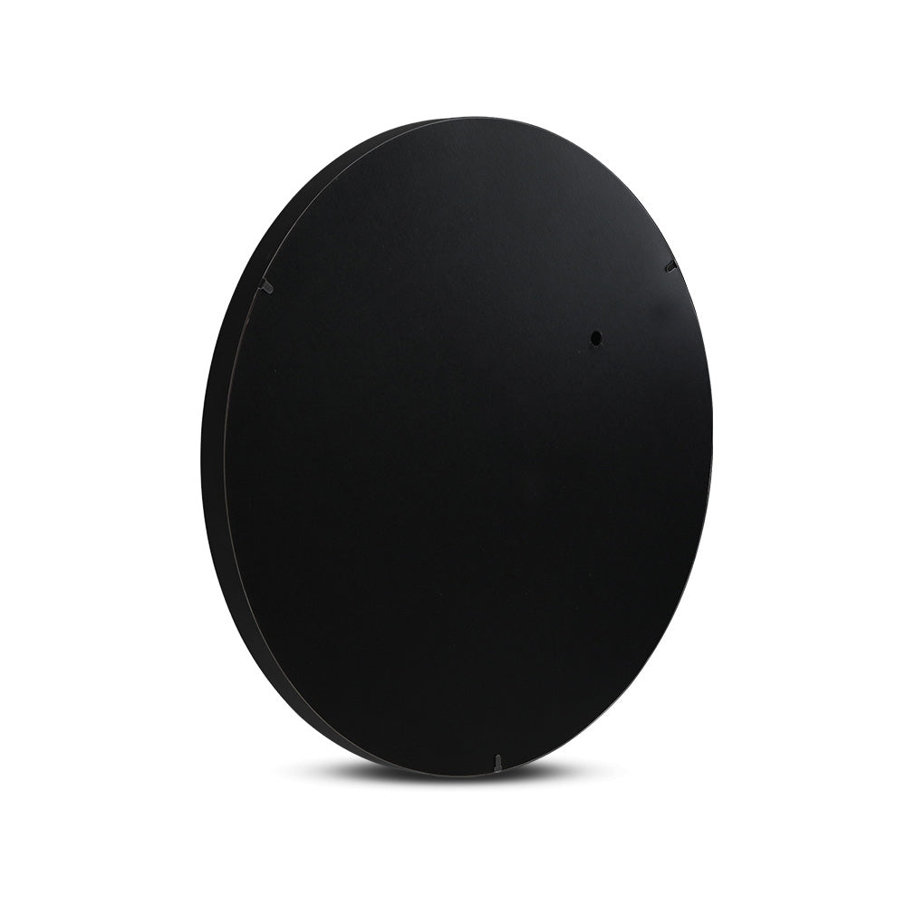 Embellir 2 Wall Mirror Makeup 90cm Home Decor Framed Mirrors Bathroom Round Black