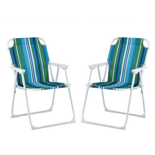 Gardeon Outdoor Chairs Folding Camping Chair Steel Portable Patio Furniture