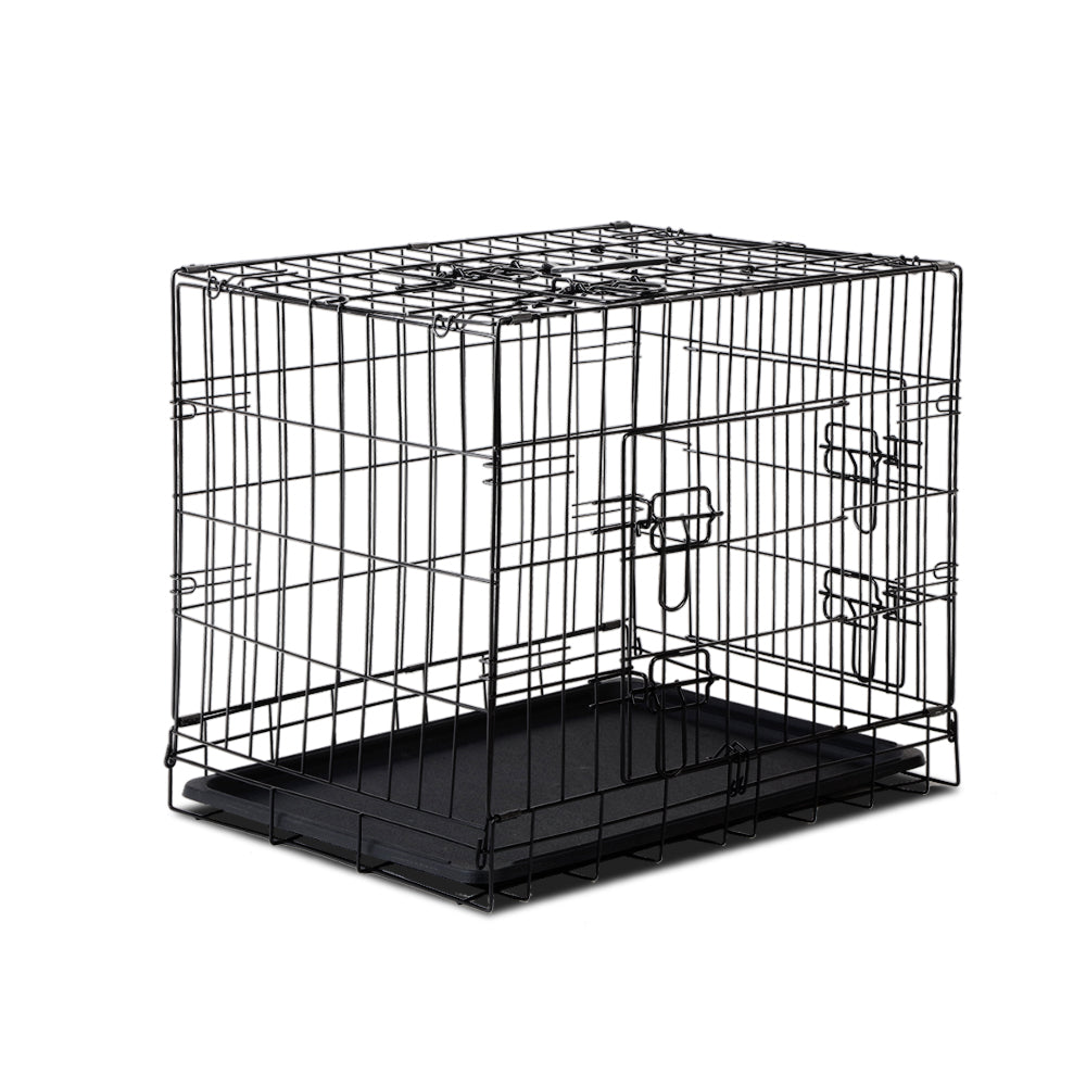 i.Pet 24' Dog Cage Crate Kennel 3 Doors
