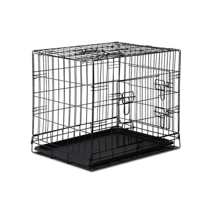 i.Pet 24' Dog Cage Crate Kennel 3 Doors