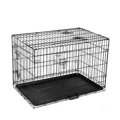 i.Pet 36' Dog Cage Crate Kennel 3 Doors