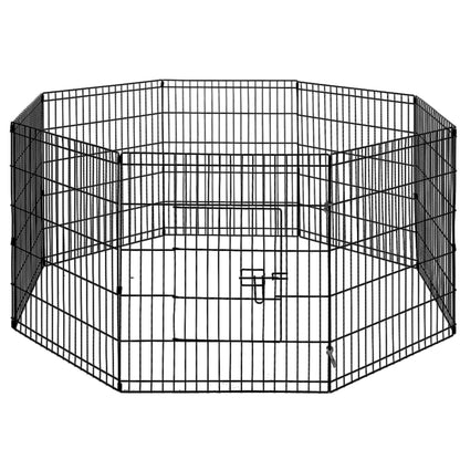 i.Pet 30' 8 Panel Dog Playpen Pet Fence Exercise Cage Enclosure Play Pen