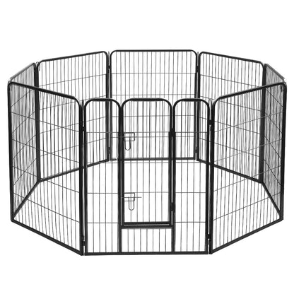 i.Pet 40' 8 Panel Dog Playpen Pet Exercise Cage Enclosure Fence Play Pen