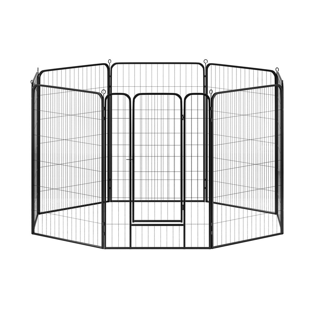 i.Pet Pet Dog Playpen 48' Enclosure 8 Panel Cage Kennel Puppy Fence Play Pen