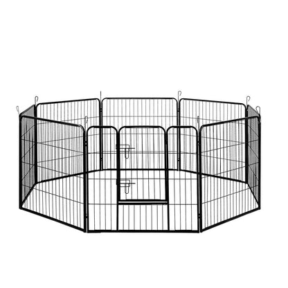 i.Pet 32' 8 Panel Dog Playpen Pet Exercise Cage Enclosure Fence Play Pen