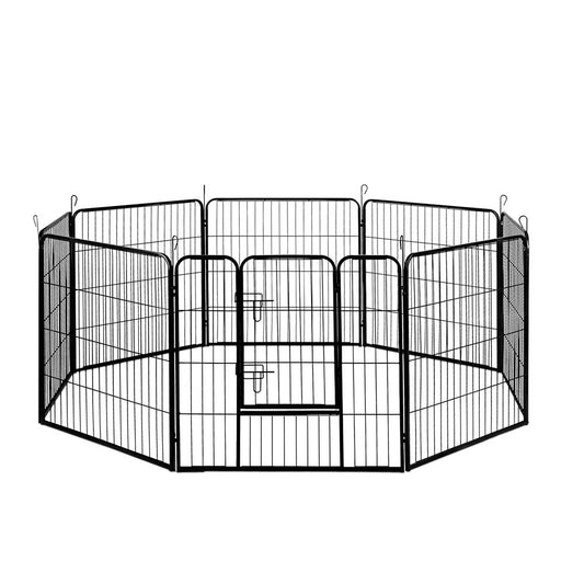 i.Pet 32' 8 Panel Dog Playpen Pet Exercise Cage Enclosure Fence Play Pen