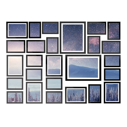 Artiss Photo Frames Art Holder 26PCS 8x10' 5x7' 4x6' 3.5x5' Black