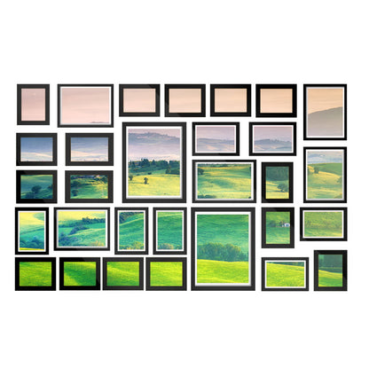 Artiss Photo Frames Art Holder 30PCS 8x10' 5x7' 4x6' 3.5x5' Black