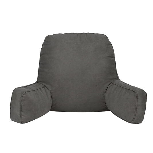 Giselle Reading Pillow Back Rest Lumbar Support Cushion Grey