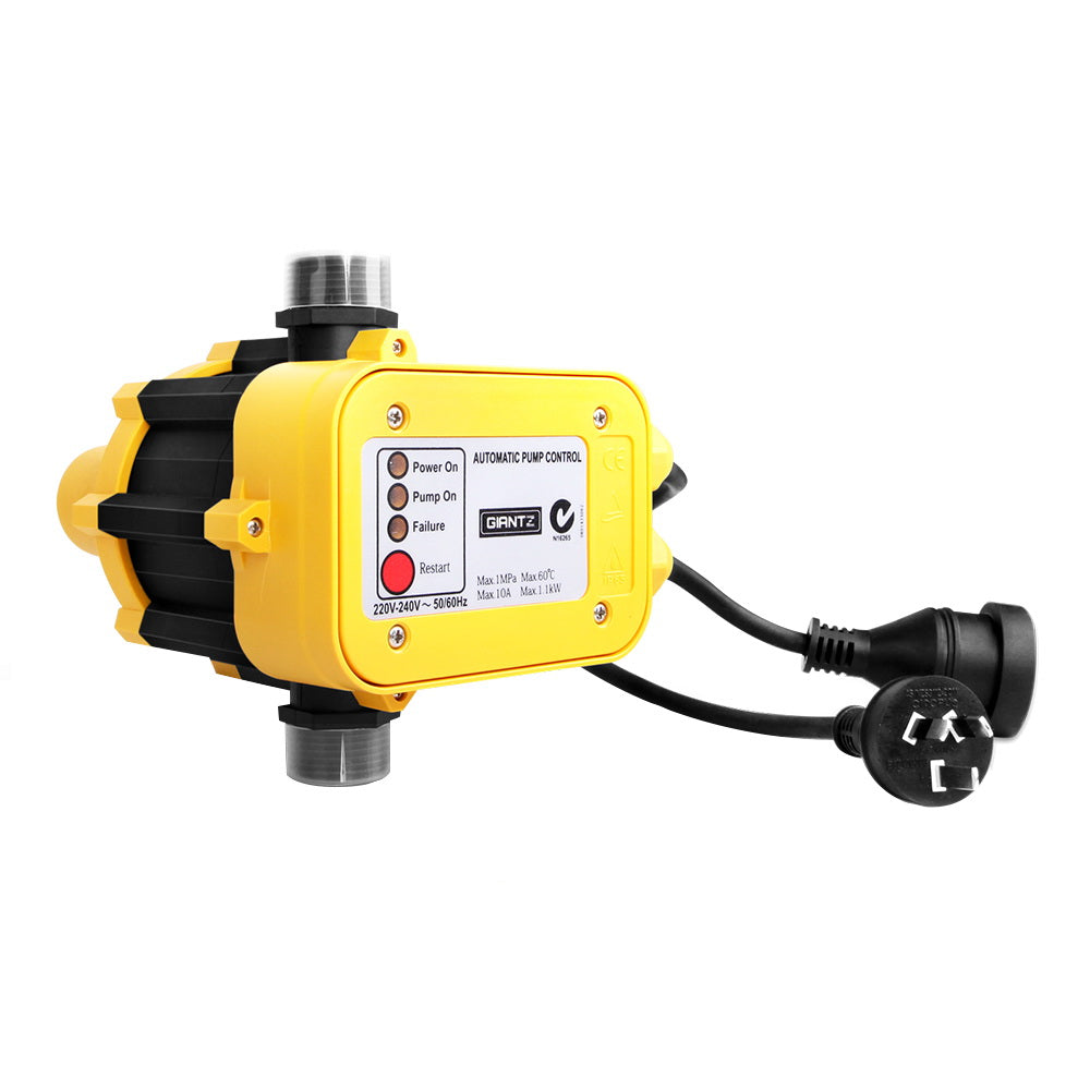 Giantz Garden Water Pump Jet High Pressure Controller Stage Irrigation Max. 4600L/H