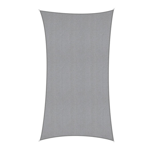 Instahut Sun Shade Sail Shadecloth Canopy Rectangle 280gsm 4x7m