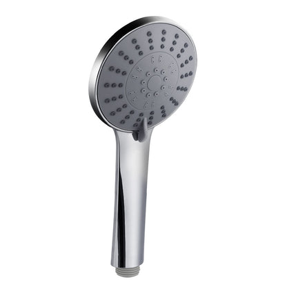 Handheld Shower Head 4.5' High Pressure 5 Modes Poweful Round Chrome
