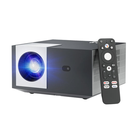 Devanti Video Project 4K 1080P Official Google TV 5G Wifi Home Cinema