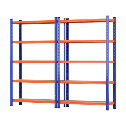 2 x 1.8M Giantz Garage Shelving Warehouse Rack